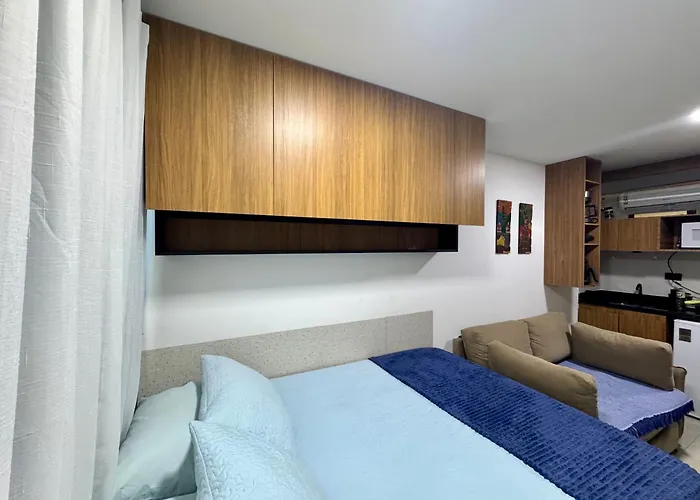 Flat com Hidromassagem Privativa no Centro De Porto de Galinhas - Sol e Mar Residence